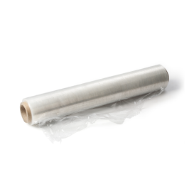 A saran wrap in a roll