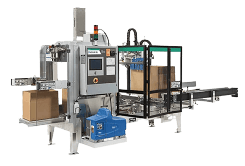 An automated packaging case filler