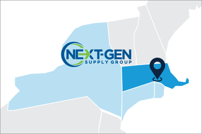 Next-Gen Supply Group location map in MA
